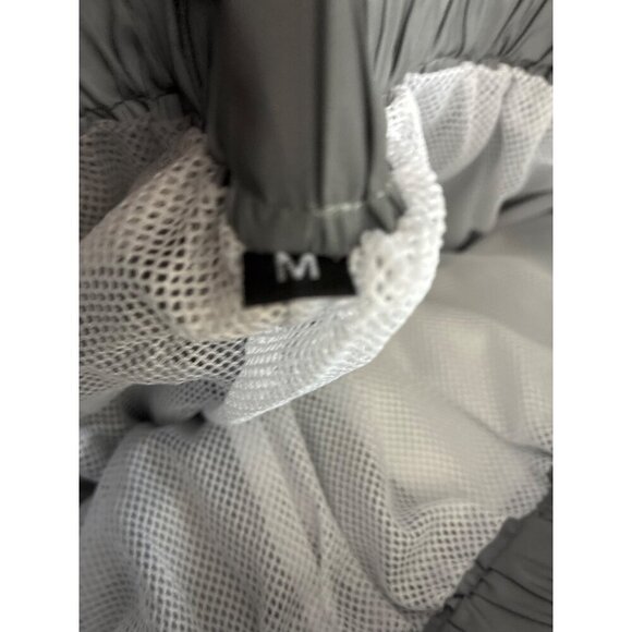 Wear Classic collection men’s Wind Pants Gray Elastic Waist Pants W/ Mesh Lining - Picture 6 of 10
